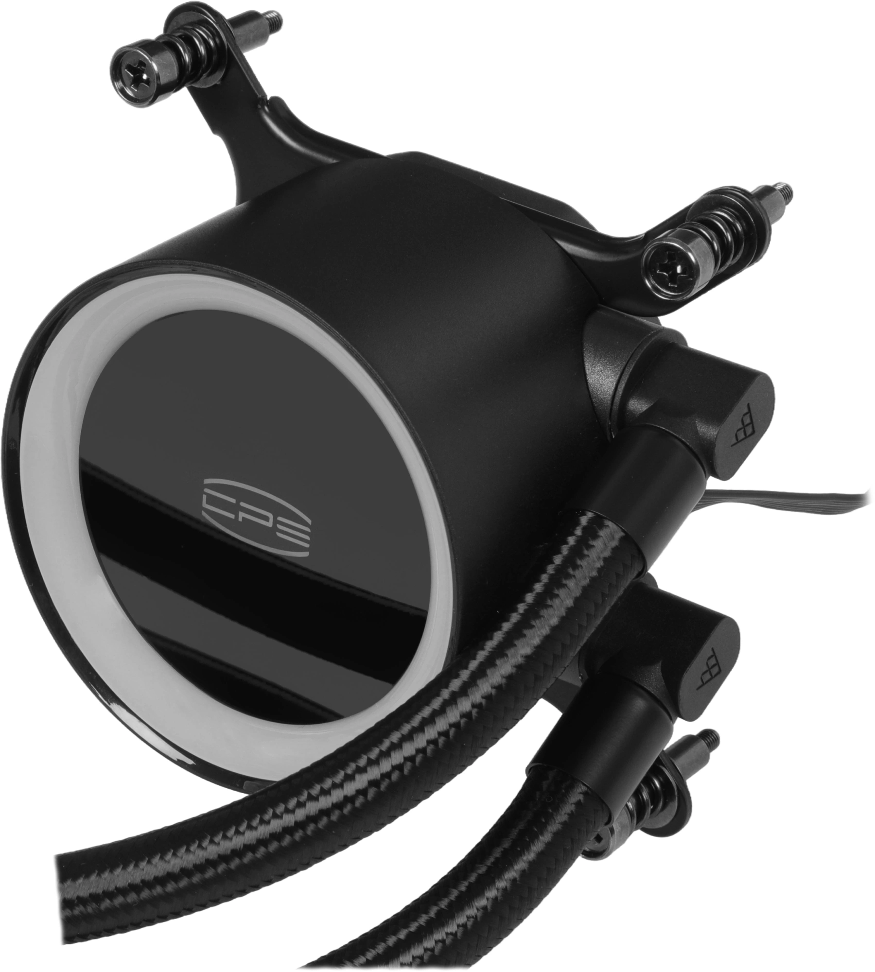 Система водяного охлаждения PcCooler DA240 Max ARGB Soc-AM5/AM4/1200/1700/1851 черный 4-pin 33.8dB Al 270W Ret (DA240V2-BKAWXX-GL) — миниатюра 9