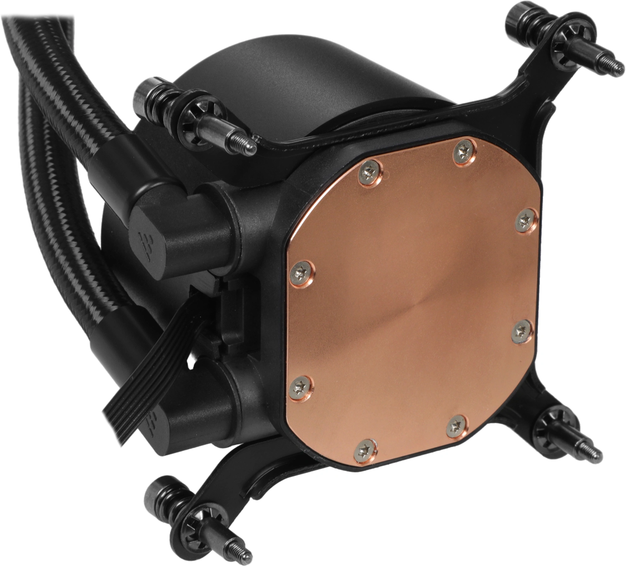 Система водяного охлаждения PcCooler DA240 Max ARGB Soc-AM5/AM4/1200/1700/1851 черный 4-pin 33.8dB Al 270W Ret (DA240V2-BKAWXX-GL) — миниатюра 10