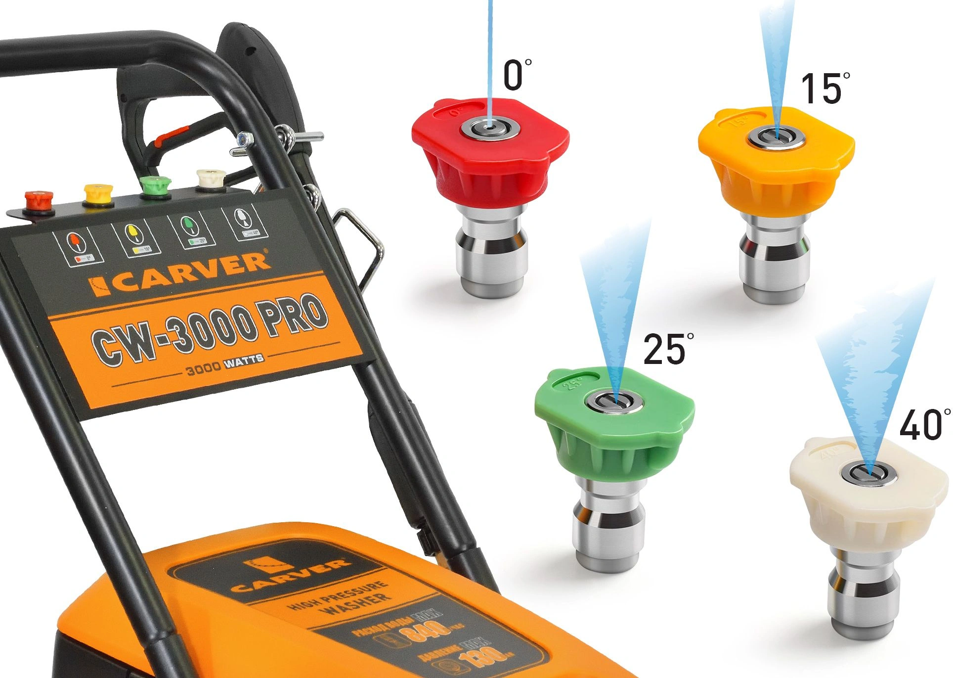 Минимойка Carver Pro CW-3000 3000Вт (01.023.00011) — миниатюра 4
