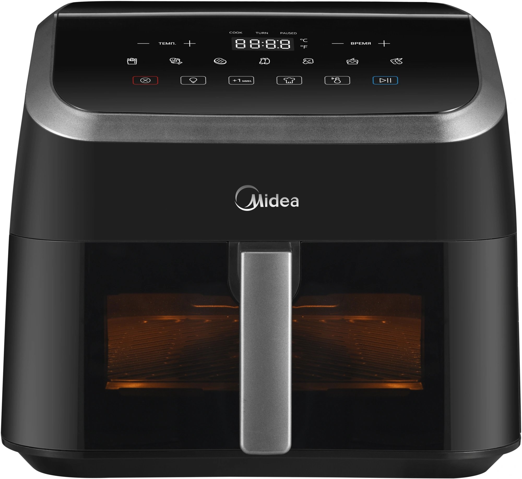 Аэрогриль Midea MAF-CY85WK 8.5л 2200Вт черный — миниатюра 5