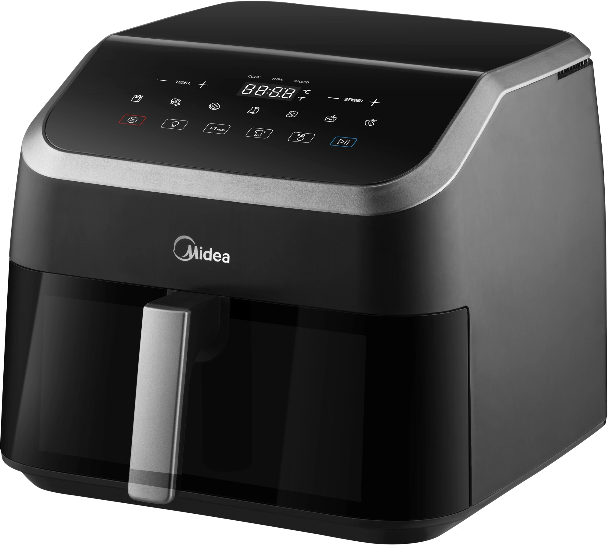 Аэрогриль Midea MAF-CY85WK 8.5л 2200Вт черный — миниатюра 4