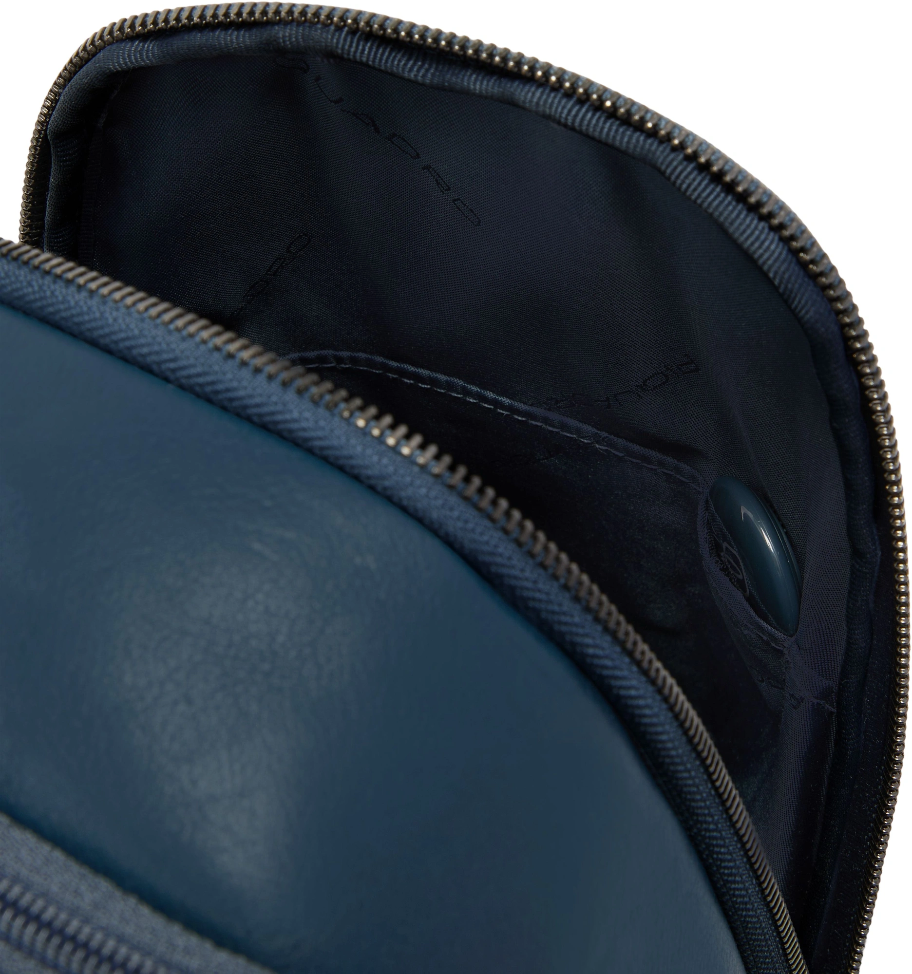 Рюкзак слинг мужской Piquadro Victor CA7174W143/BLU синий натур.кожа — миниатюра 5
