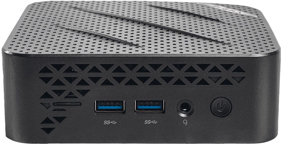 Неттоп Digma Mini Office Cel N4505 (2) 8Gb SSD256Gb UHDG 750 Windows 11 Pro GbitEth WiFi BT 45W черный (RUS) (DPCN-8CXW02) — фото 1