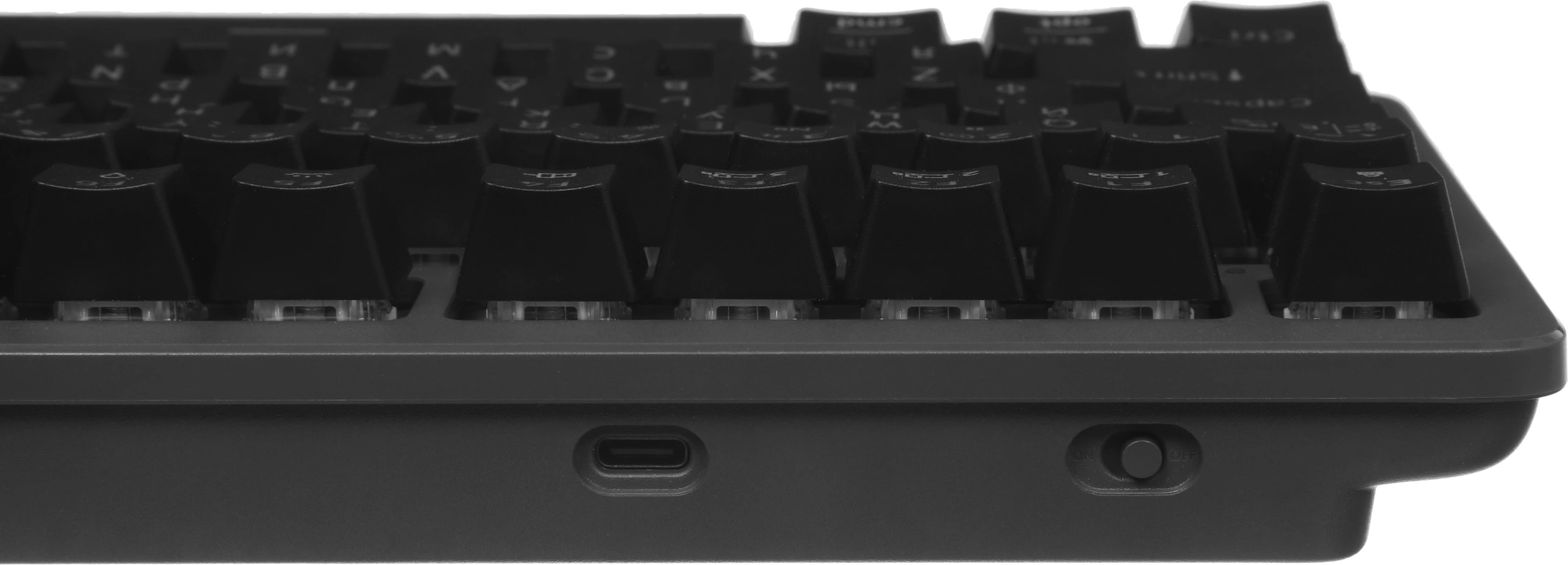 Клавиатура Logitech K868 механическая черный USB беспроводная BT/Radio (920-013912) — миниатюра 4