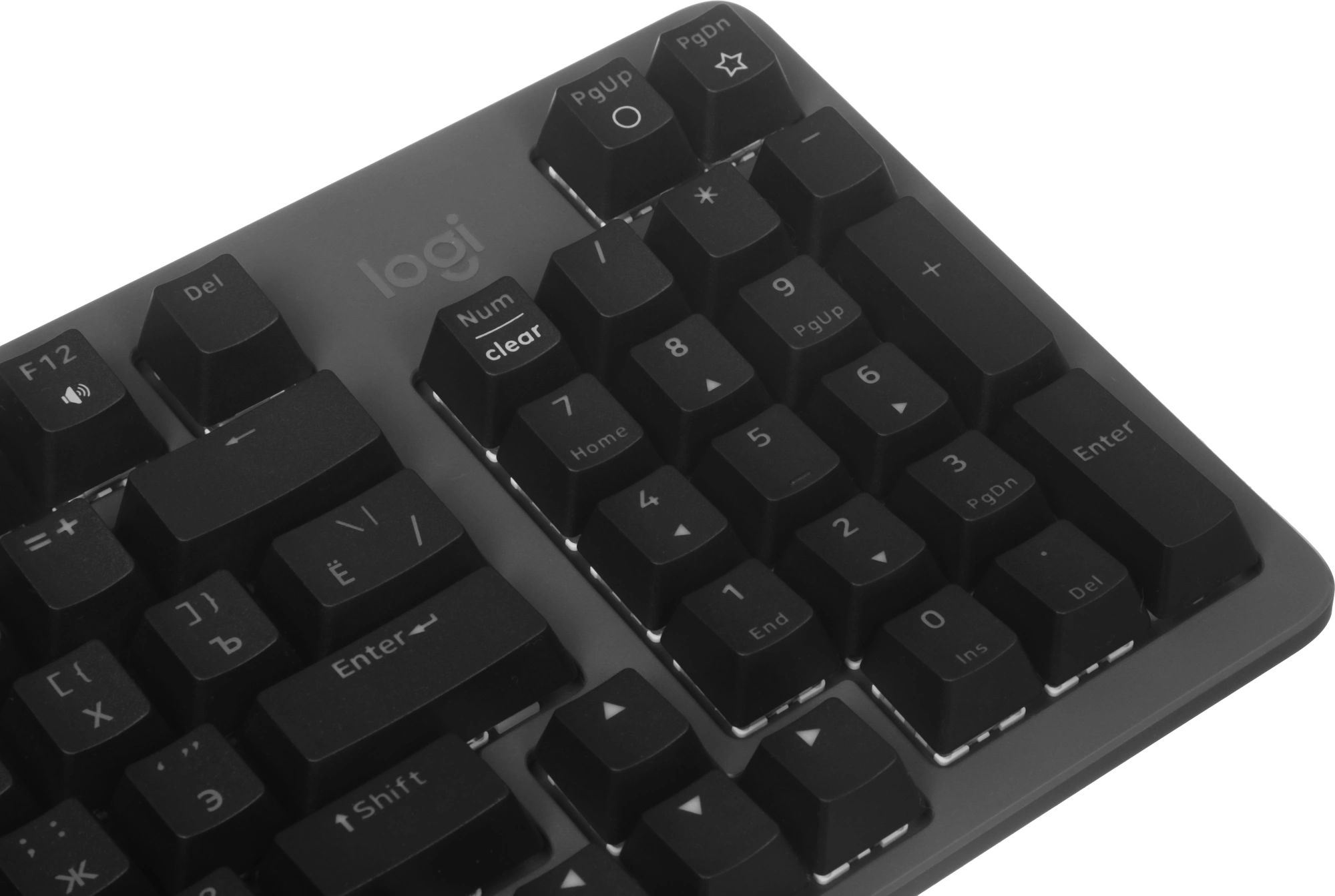 Клавиатура Logitech K868 механическая черный USB беспроводная BT/Radio (920-013912) — миниатюра 13