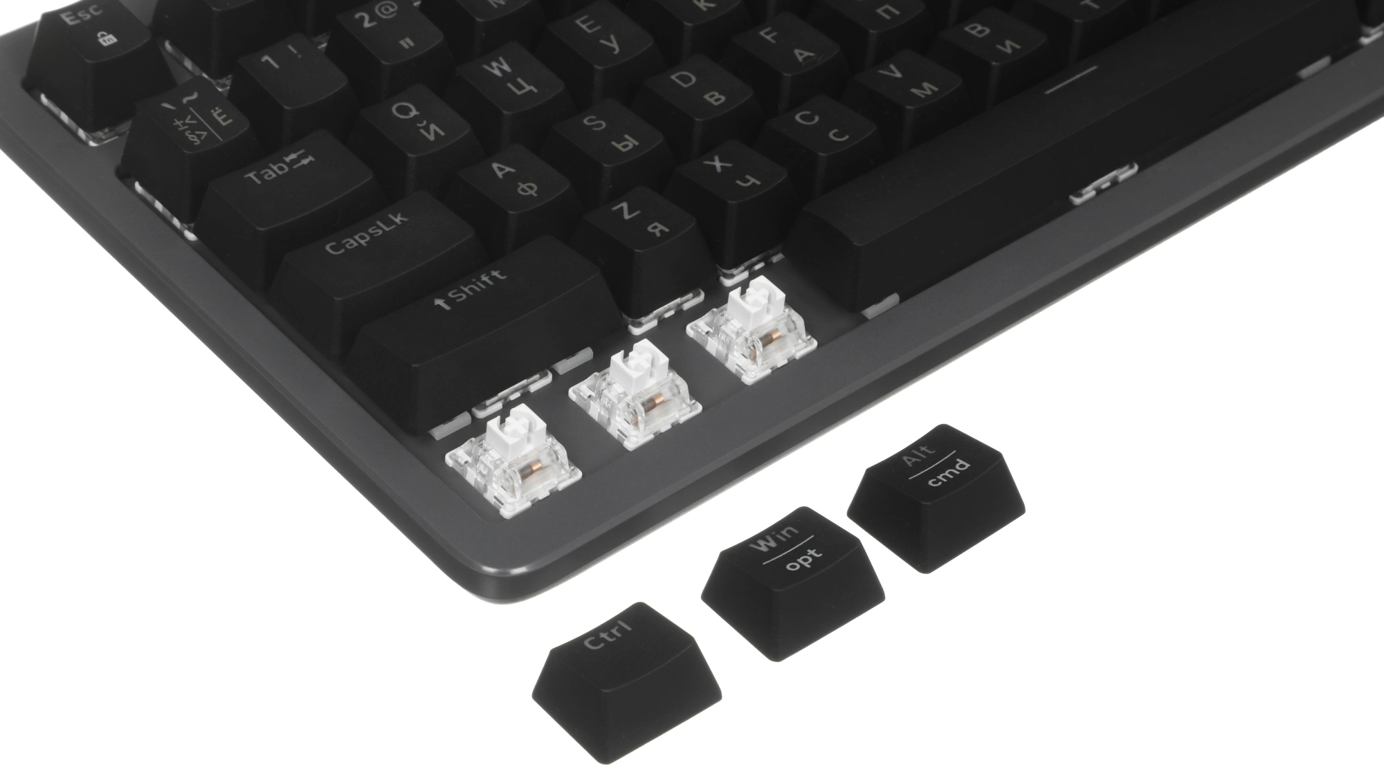 Клавиатура Logitech K868 механическая черный USB беспроводная BT/Radio (920-013912) — миниатюра 15