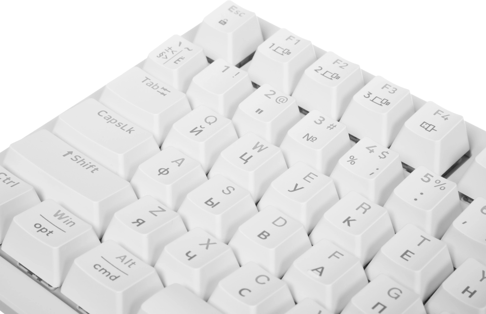 Клавиатура Logitech K868 механическая белый USB беспроводная BT/Radio (920-013913) — миниатюра 5