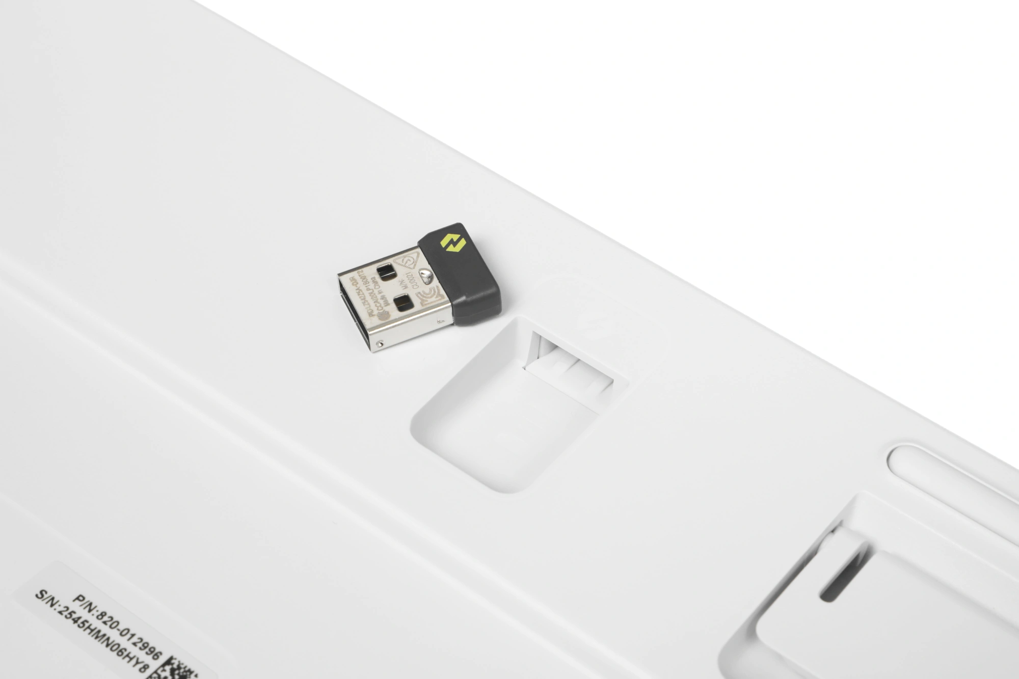 Клавиатура Logitech K868 механическая белый USB беспроводная BT/Radio (920-013913) — миниатюра 10