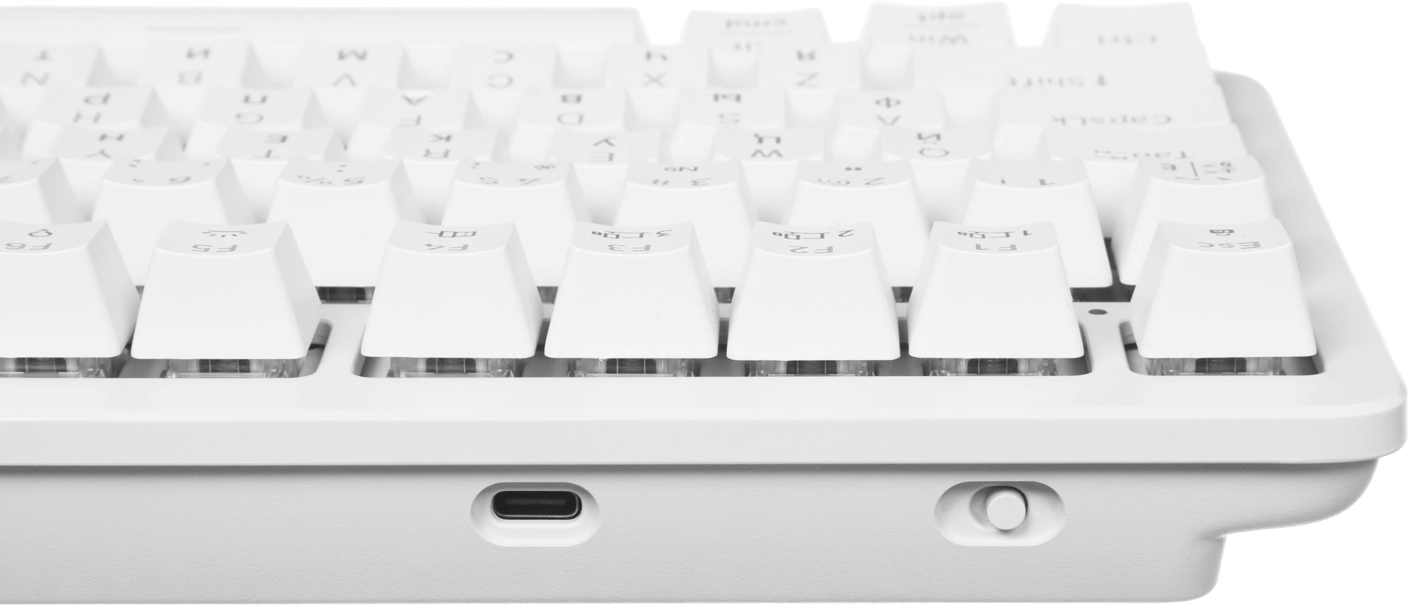 Клавиатура Logitech K868 механическая белый USB беспроводная BT/Radio (920-013913) — миниатюра 11