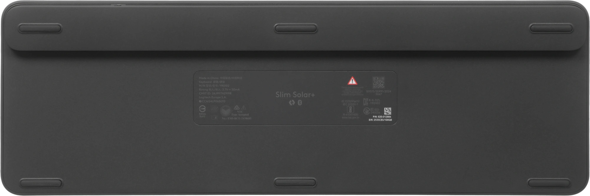Клавиатура Logitech K980 графитовый беспроводная BT slim (920-013768) — миниатюра 10