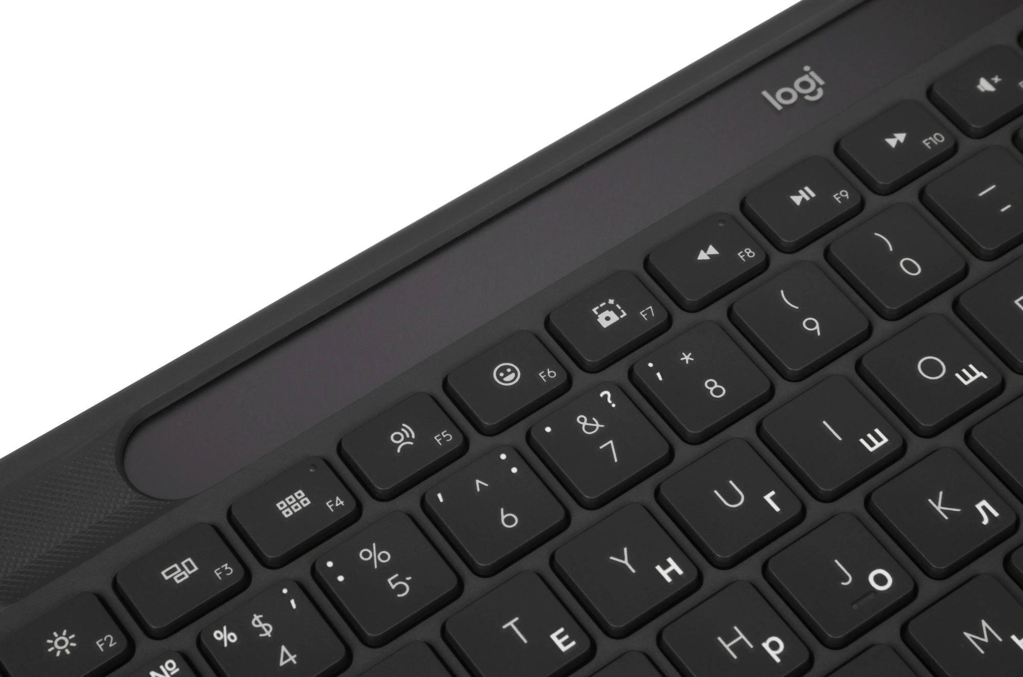 Клавиатура Logitech K980 графитовый беспроводная BT slim (920-013768) — миниатюра 5