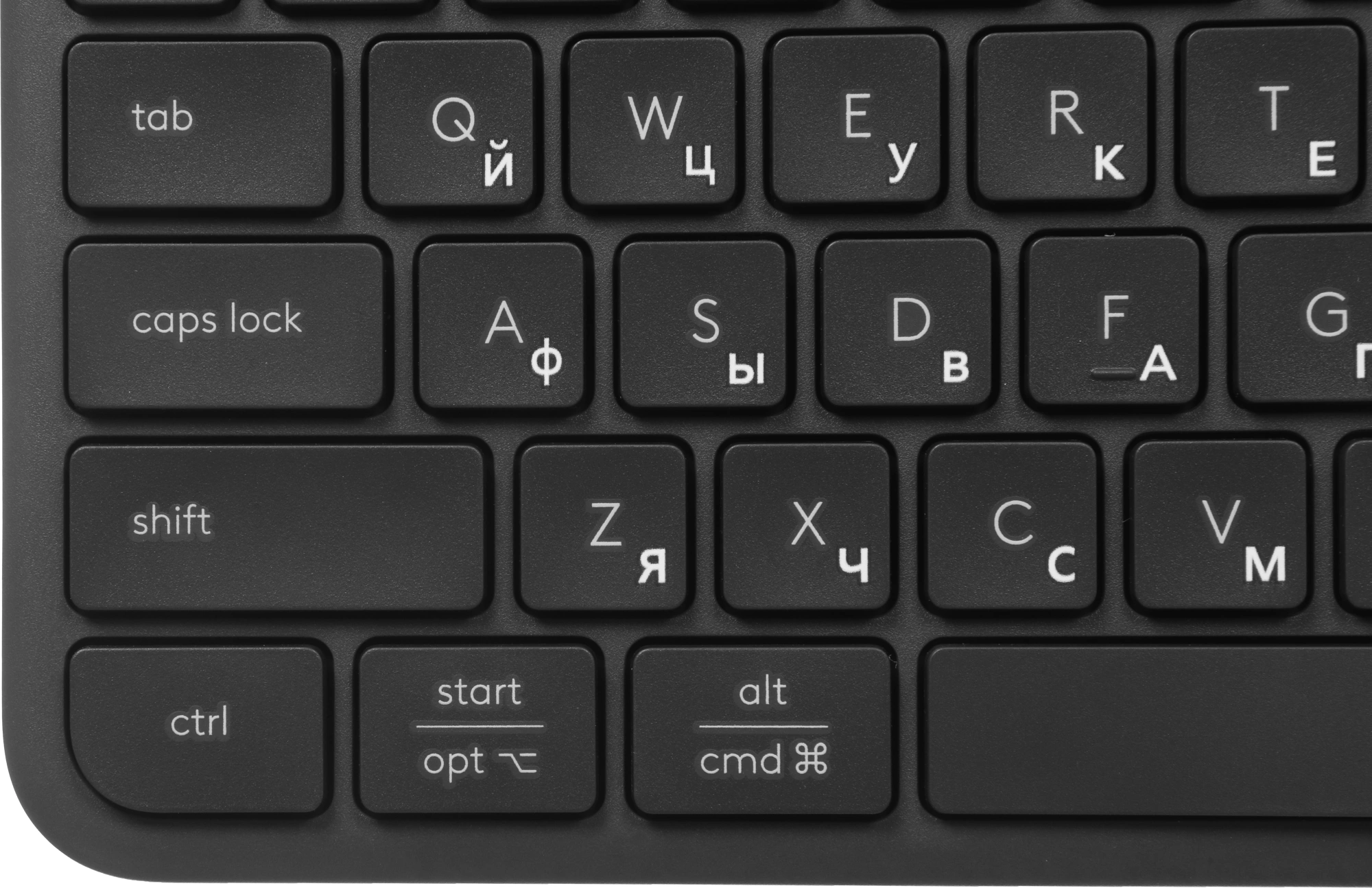 Клавиатура Logitech K980 графитовый беспроводная BT slim (920-013768) — миниатюра 9