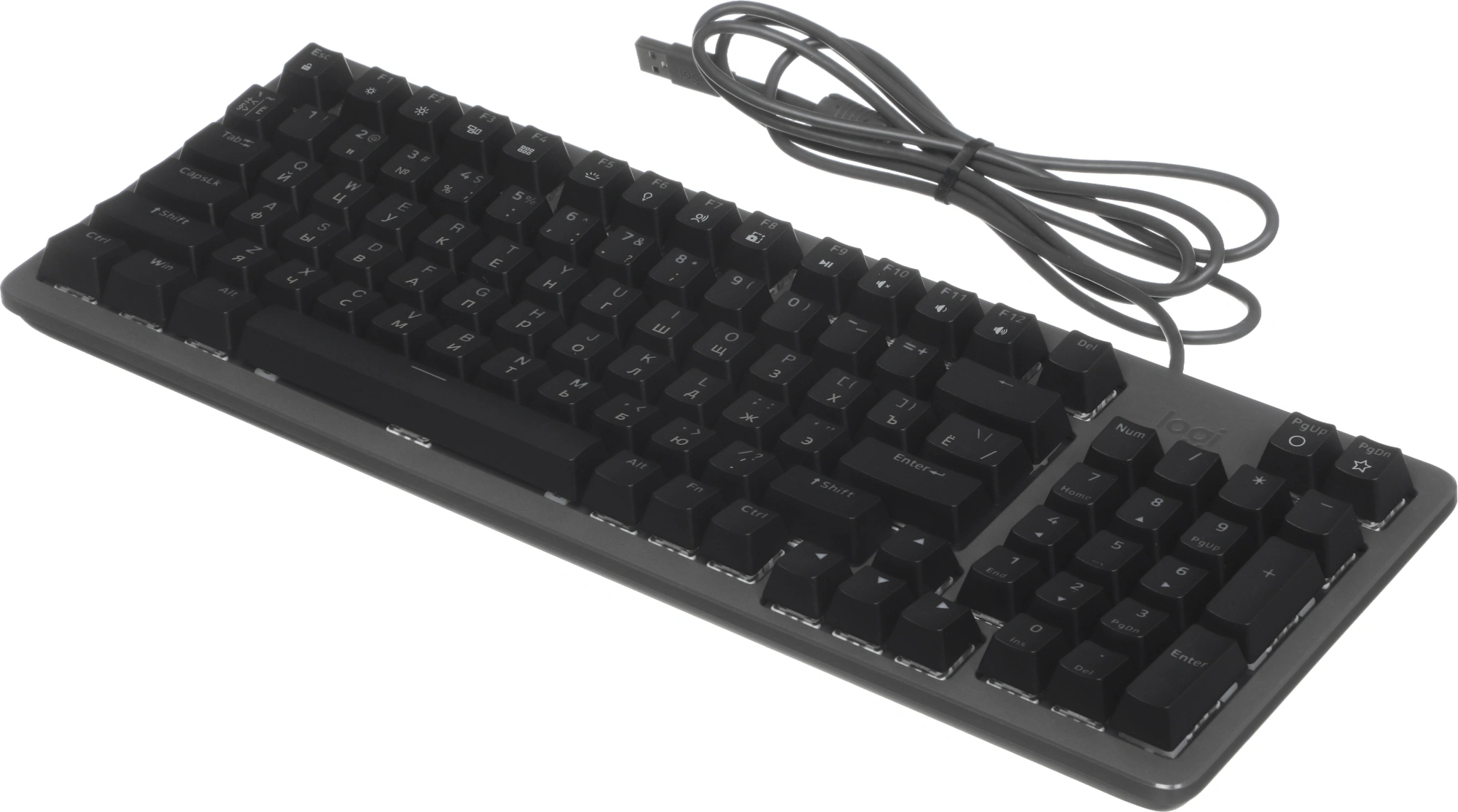 Клавиатура Logitech K848 механическая черный USB (920-013904) — миниатюра 8
