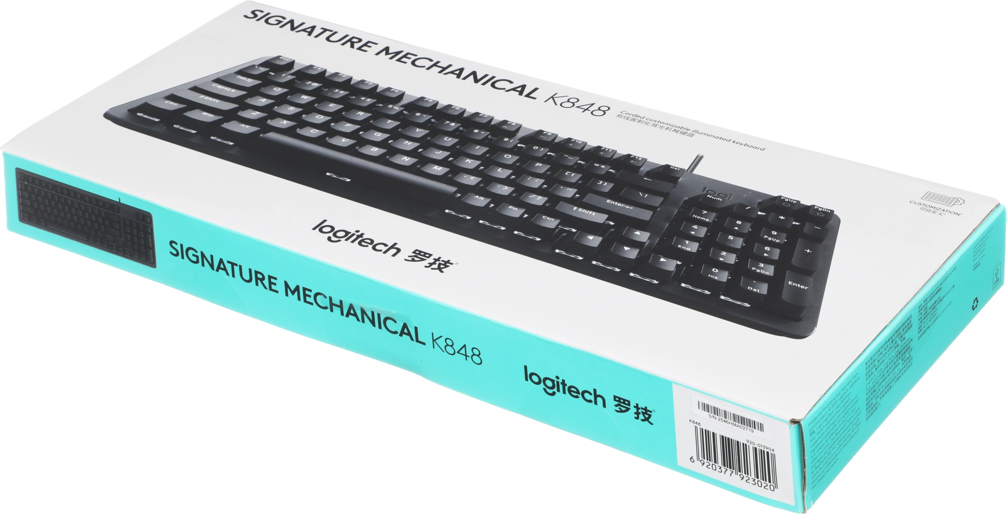 Клавиатура Logitech K848 механическая черный USB (920-013904) — миниатюра 15