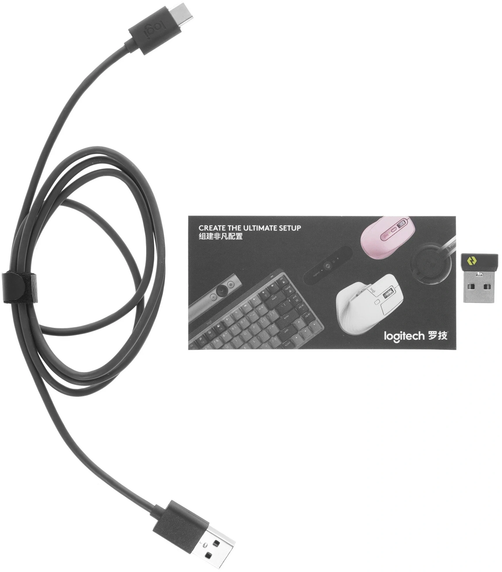 Клавиатура Logitech MX Mechanical механическая черный USB беспроводная BT/Radio slim LED (920-010766) — миниатюра 7