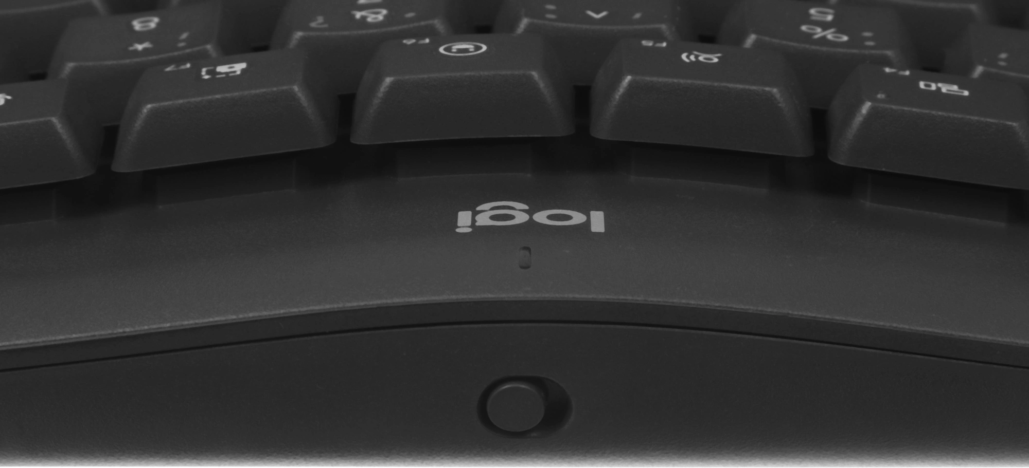 Клавиатура Logitech Wave Keys графитовый USB беспроводная BT/Radio slim Ergo (подставка для запястий) (920-012319) — миниатюра 18