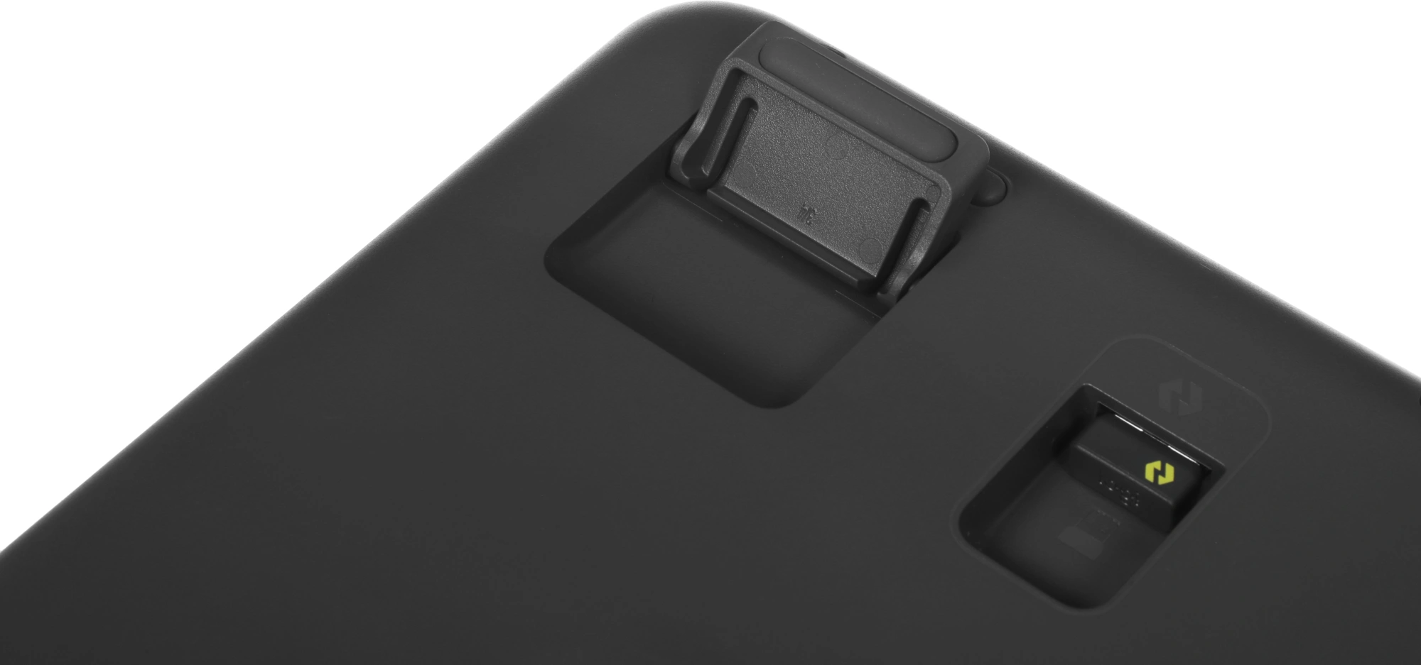 Клавиатура Logitech K98M механическая графитовый USB беспроводная BT/Radio Multimedia LED (подставка для запястий) (920-013040) — миниатюра 13