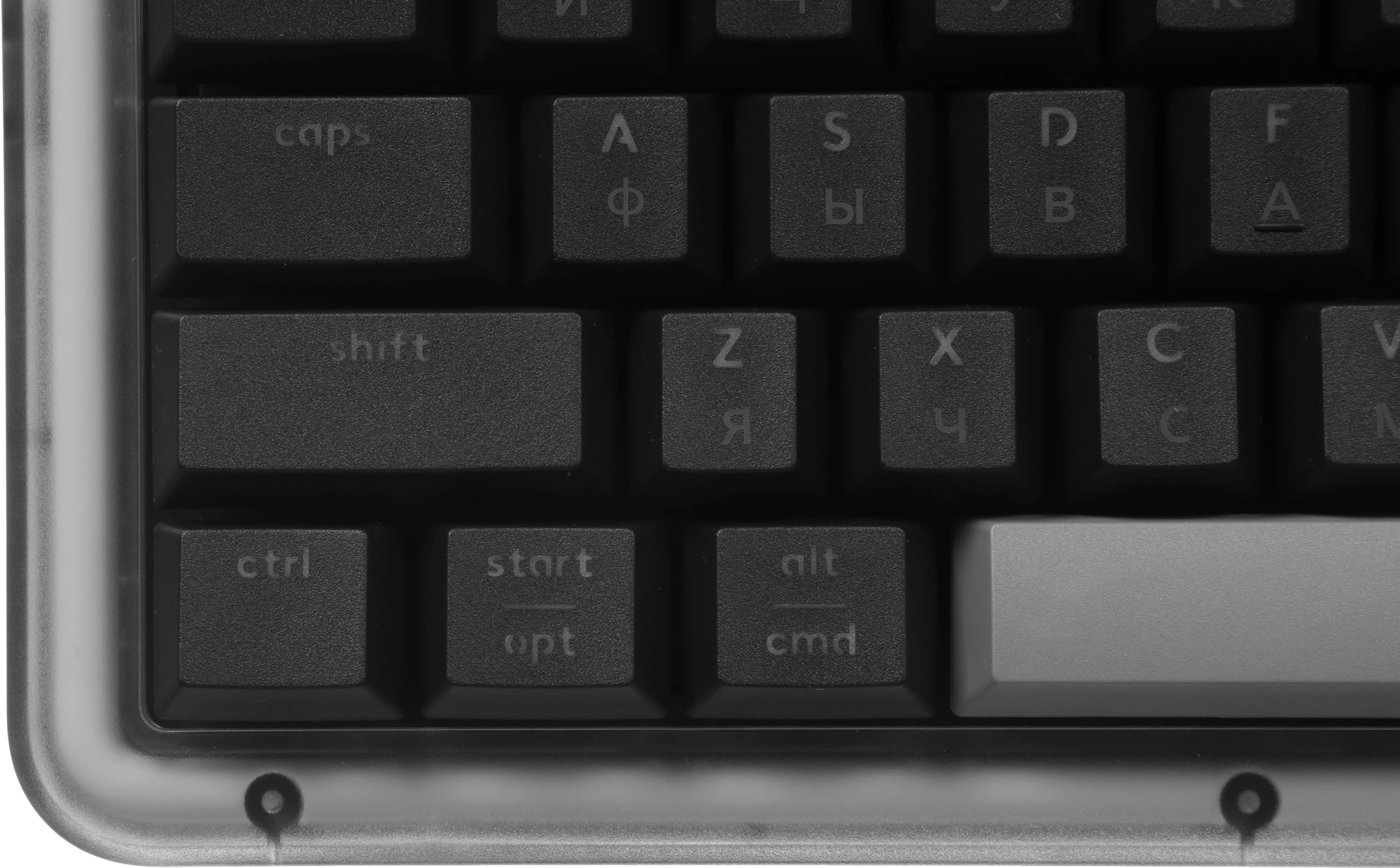 Клавиатура Logitech K98M механическая графитовый USB беспроводная BT/Radio Multimedia LED (подставка для запястий) (920-013040) — миниатюра 16