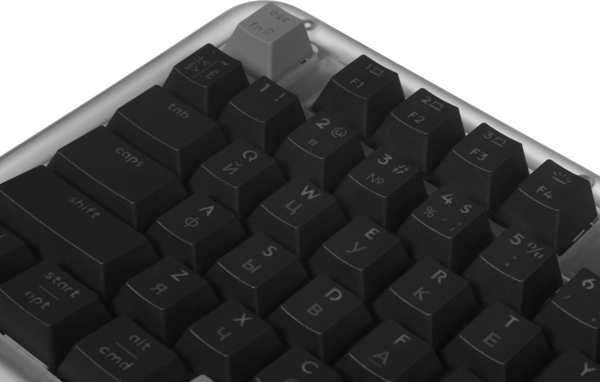 Клавиатура Logitech K75M механическая графитовый USB беспроводная BT/Radio Multimedia LED (подставка для запястий) (920-013299) — миниатюра 12
