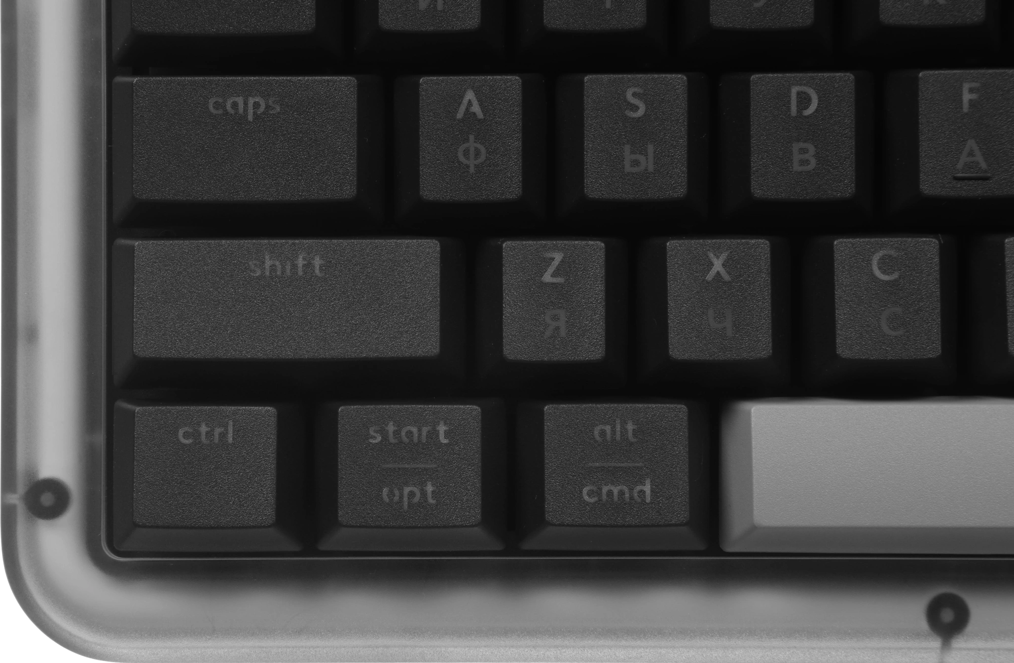 Клавиатура Logitech K75M механическая графитовый USB беспроводная BT/Radio Multimedia LED (подставка для запястий) (920-013299) — миниатюра 18