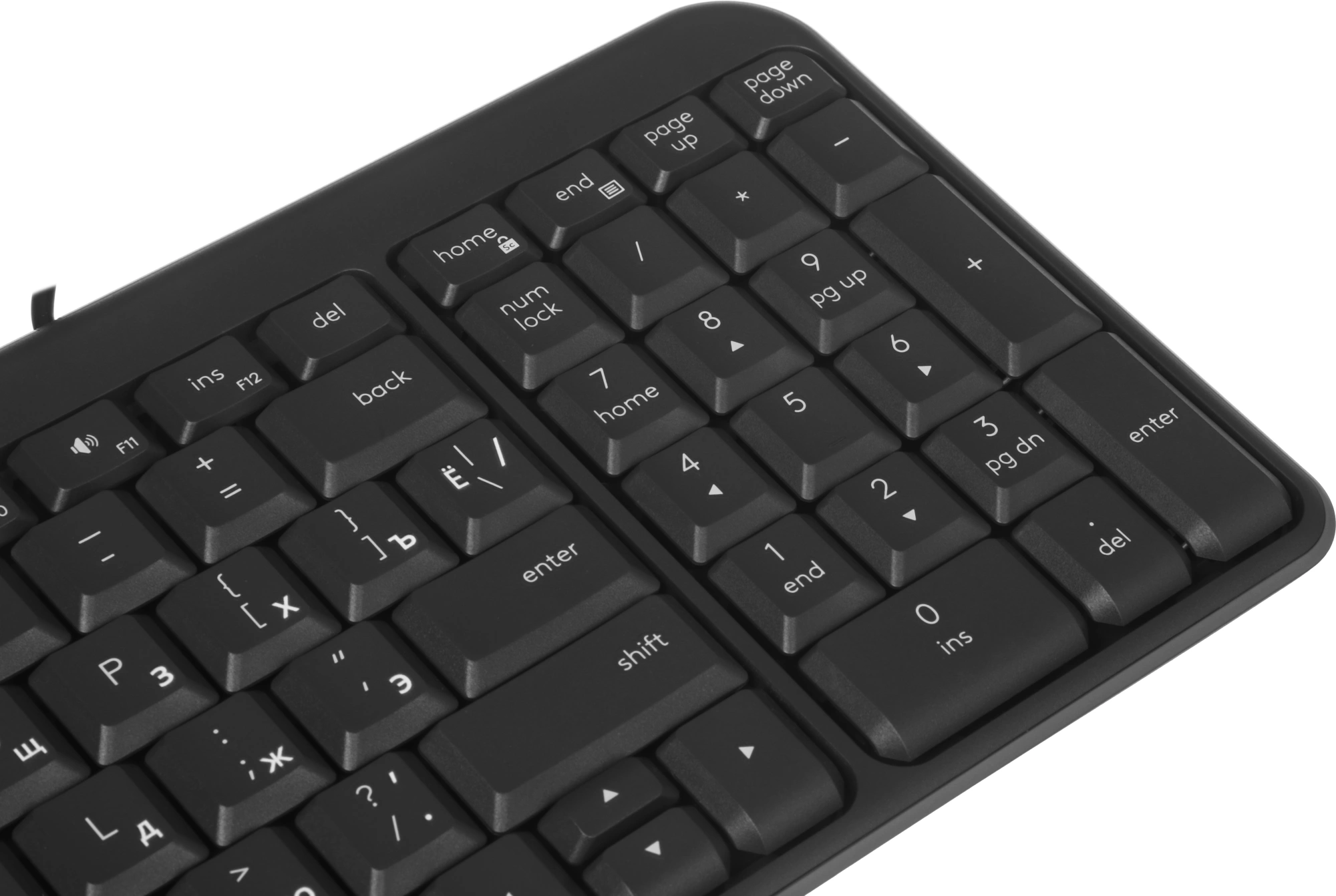 Клавиатура Logitech K106 черный USB slim (920-013902) — миниатюра 9