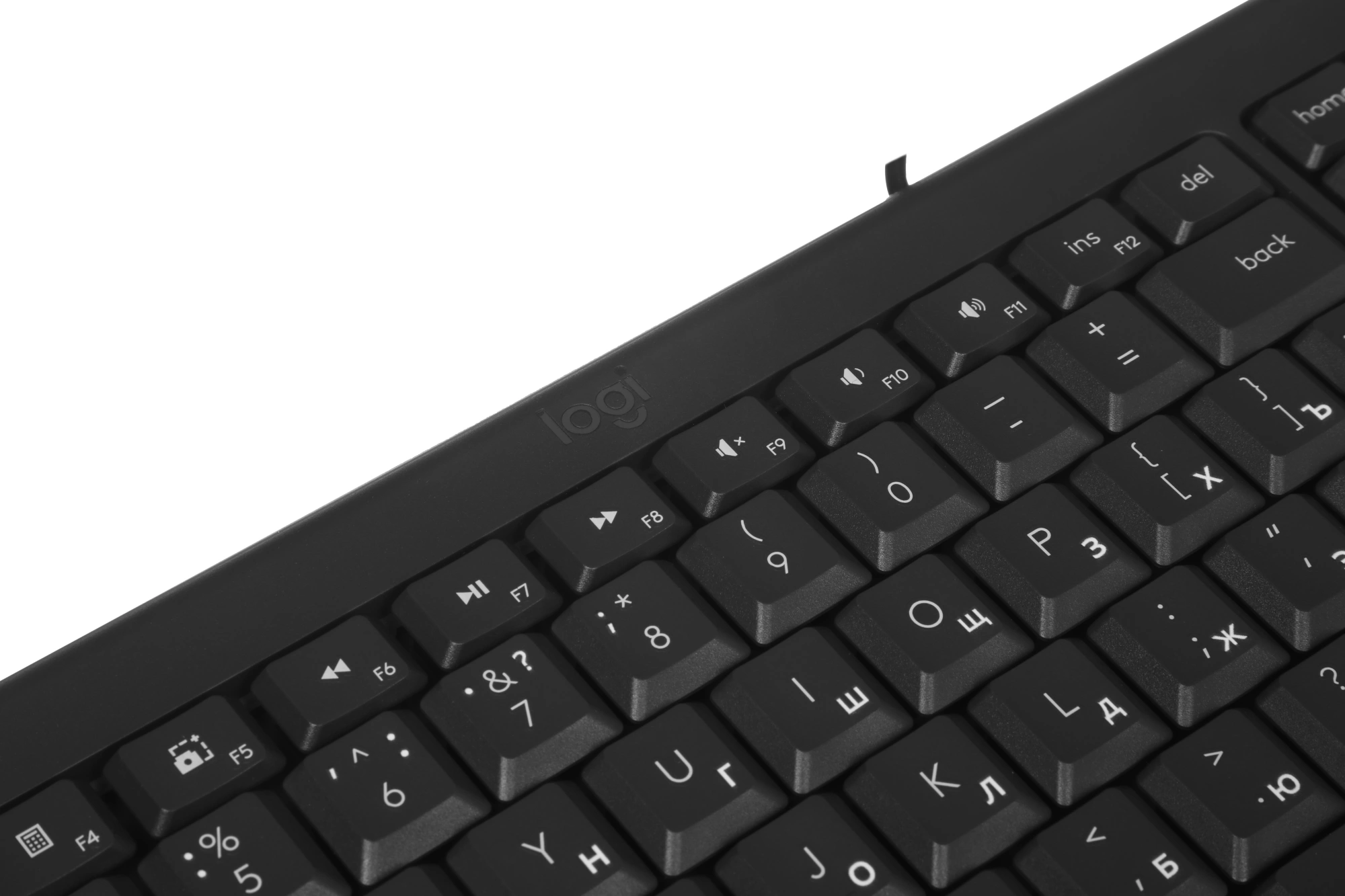 Клавиатура Logitech K106 черный USB slim (920-013902) — миниатюра 10