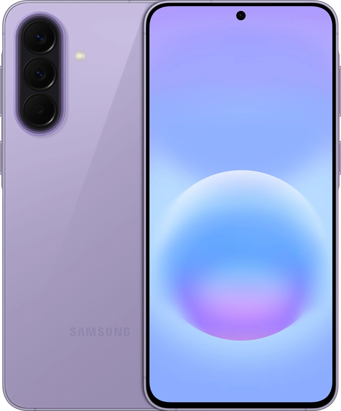 Смартфон Samsung SM-A576B Galaxy A57 5G 256Gb 8Gb сиреневый моноблок 3G 4G 2Sim 6.7" 1080x2340 Android 16 50Mpix 802.11 a/b/g/n/ac/ax NFC GPS GSM900/1800 GSM1900 Protect — фото 1