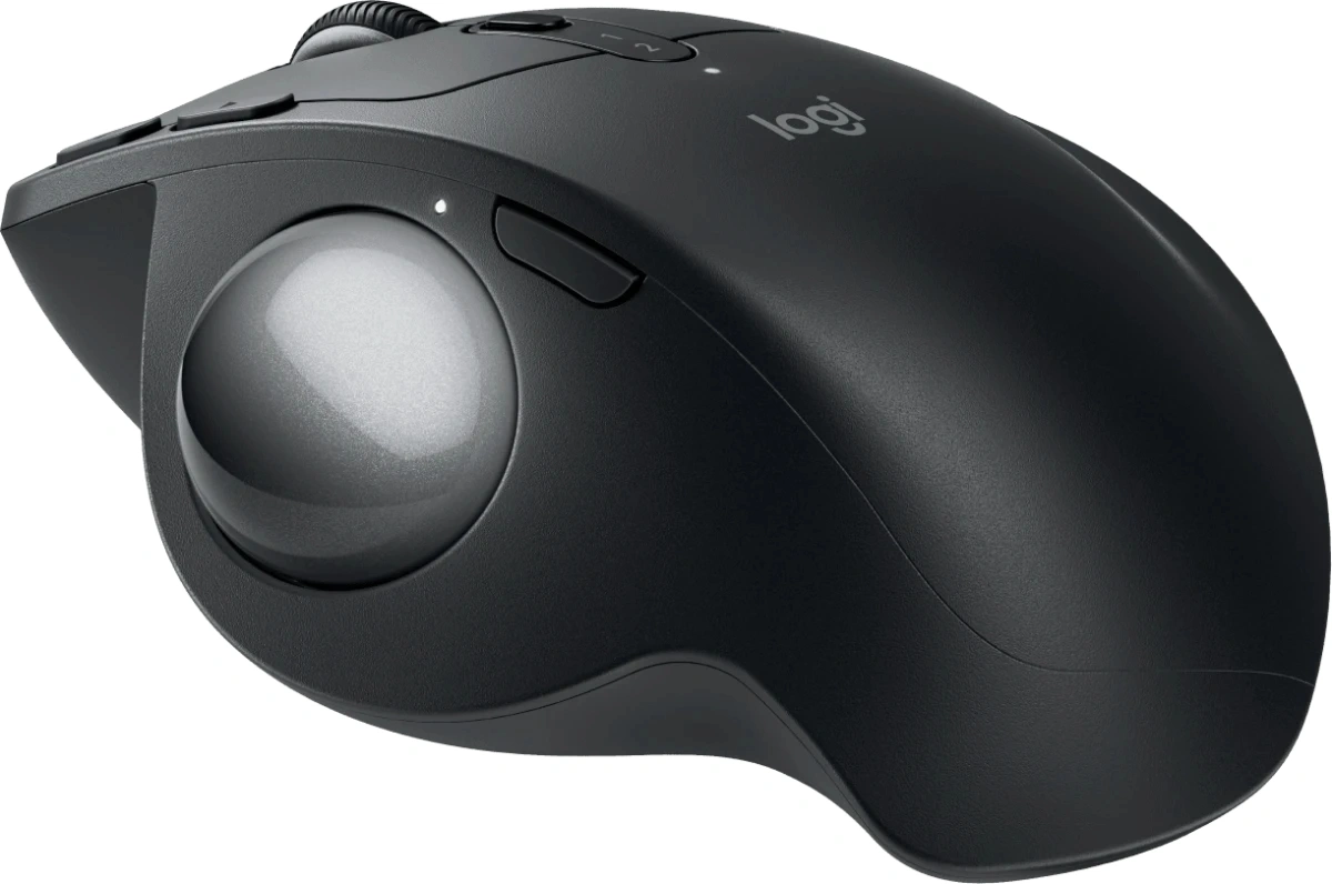 Трекбол Logitech Trackball MX Ergo S графитовый оптическая 2048dpi silent беспров. BT/Radio USB 8but (910-007261) — миниатюра 5
