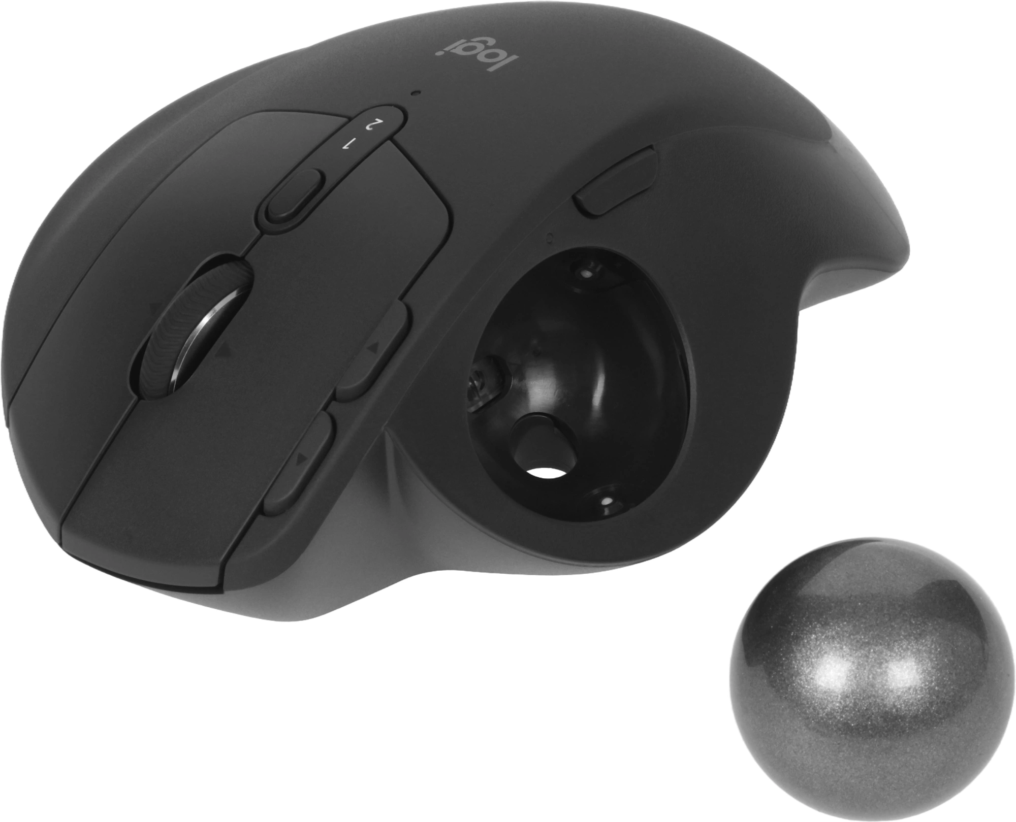 Трекбол Logitech Trackball MX Ergo S графитовый оптическая 2048dpi silent беспров. BT/Radio USB 8but (910-007261) — миниатюра 11
