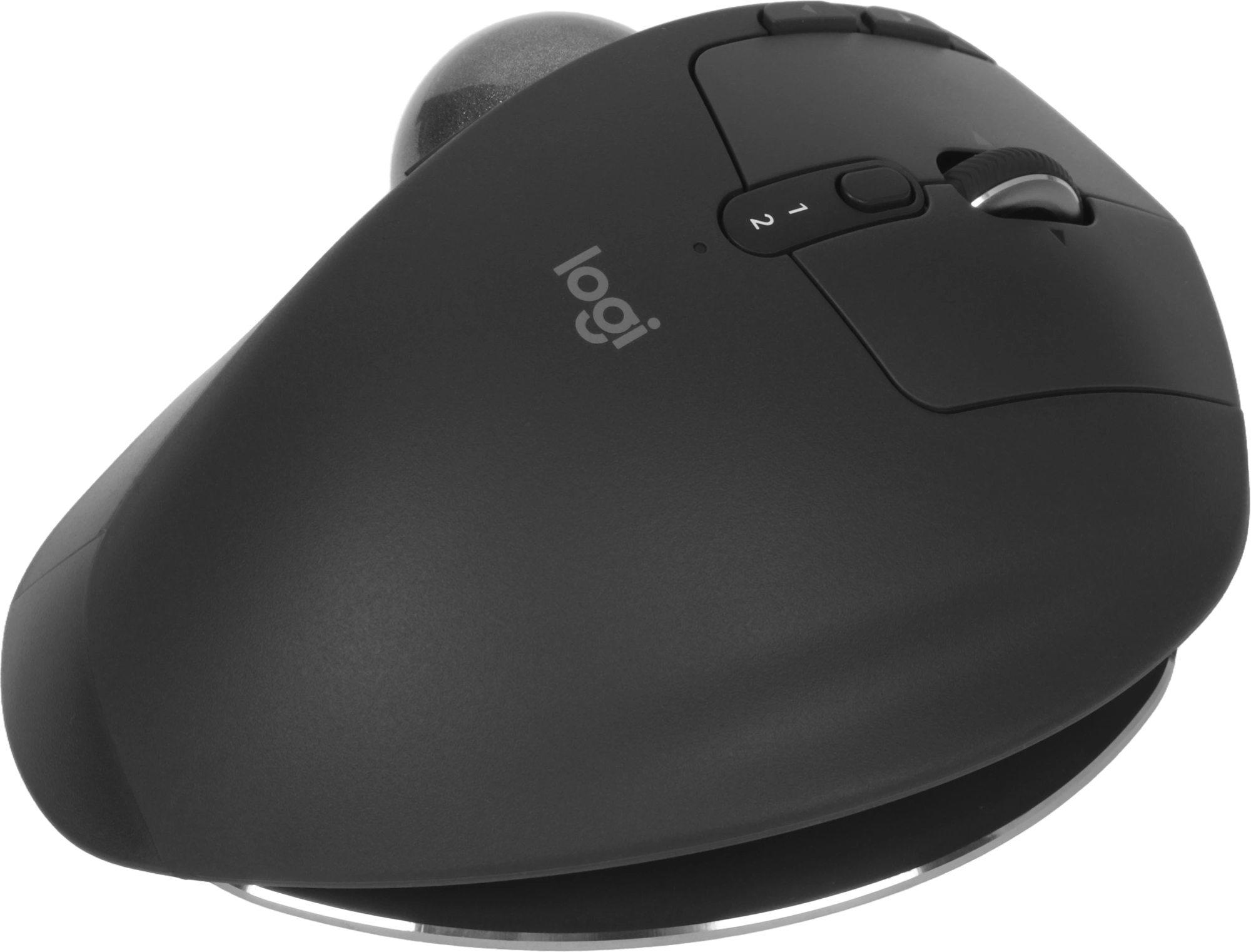 Трекбол Logitech Trackball MX Ergo S графитовый оптическая 2048dpi silent беспров. BT/Radio USB 8but (910-007261) — миниатюра 16