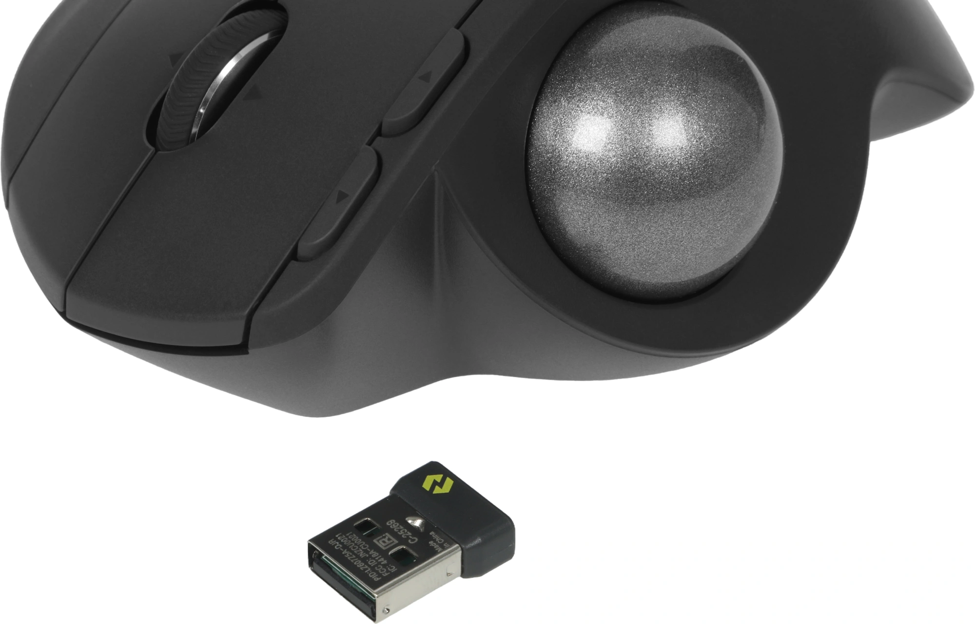 Трекбол Logitech Trackball MX Ergo S графитовый оптическая 2048dpi silent беспров. BT/Radio USB 8but (910-007261) — миниатюра 14