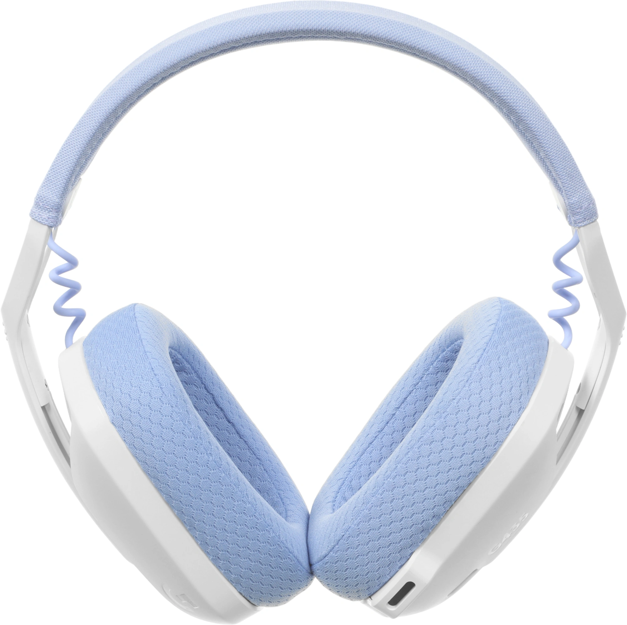 Наушники с микрофоном Logitech G435 белый/синий накладные BT/Radio оголовье (981-001075) — миниатюра 12