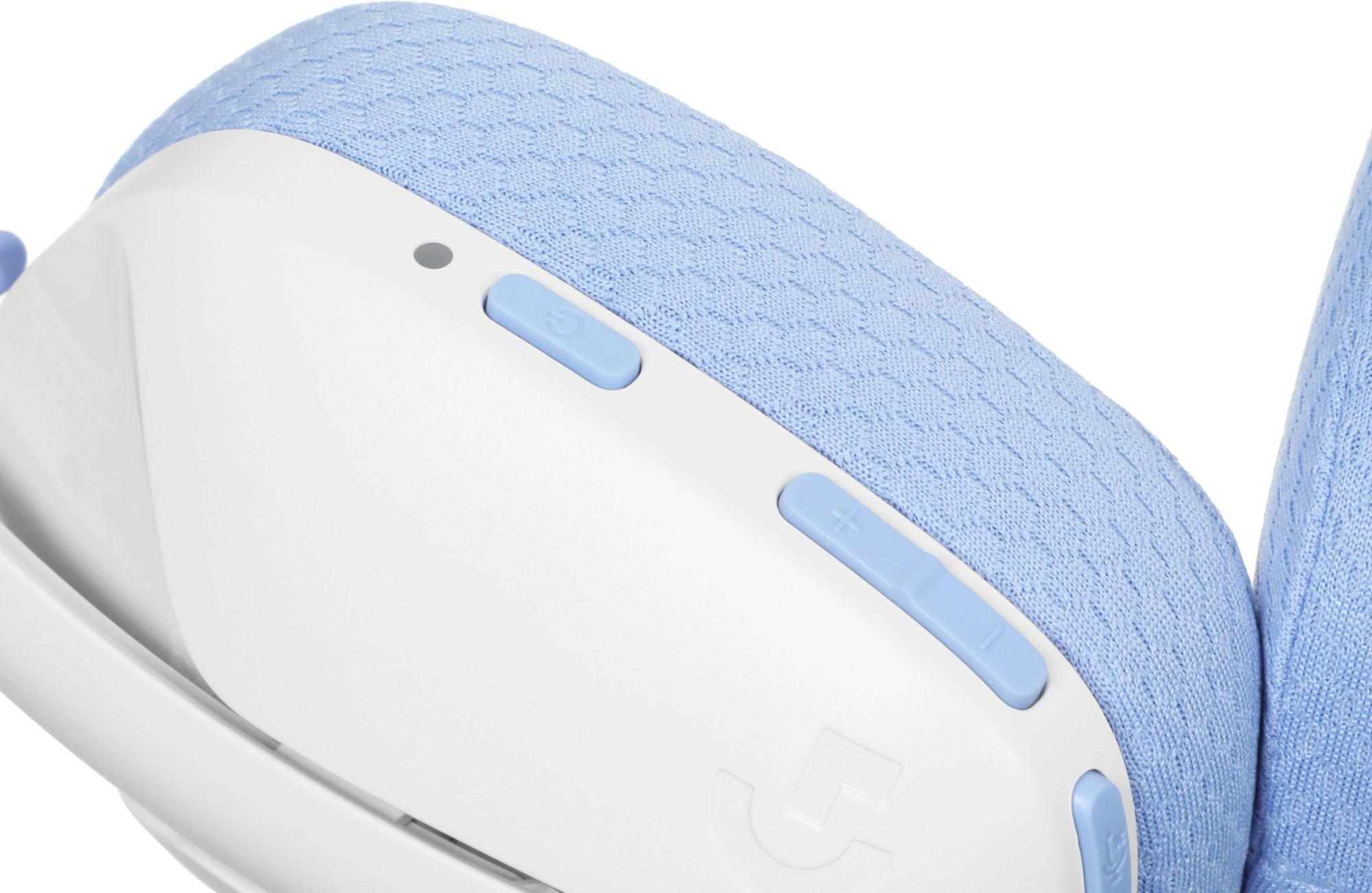 Наушники с микрофоном Logitech G435 белый/синий накладные BT/Radio оголовье (981-001075) — миниатюра 9
