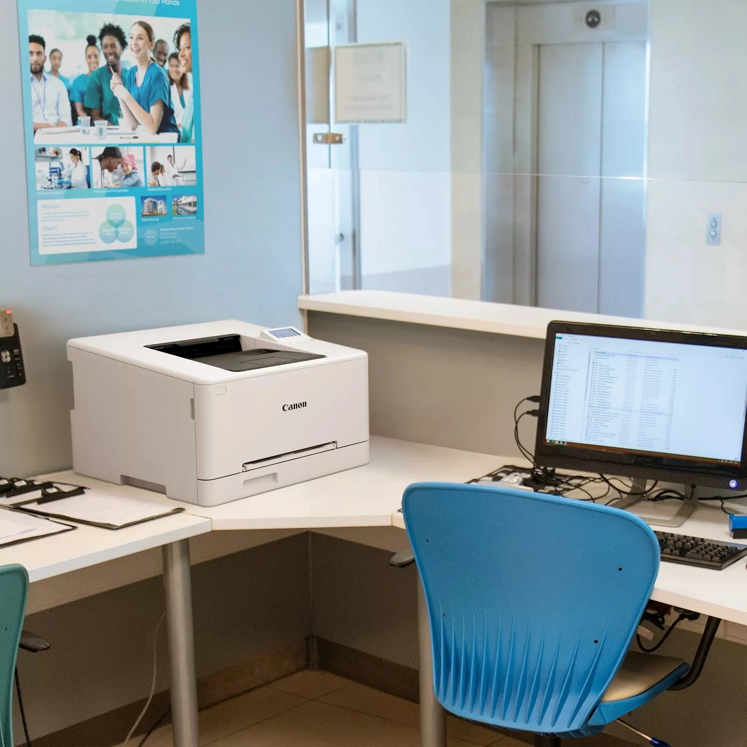 Принтер лазерный Canon i-Sensys LBP646Cdw (6929C007) A4 Duplex WiFi белый — миниатюра 10