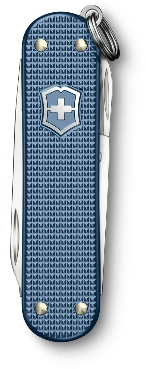 Нож перочинный Victorinox Classic SD Alox LE26 (0.6221.L26) 58мм 5функц. синий подар.коробка — миниатюра 2