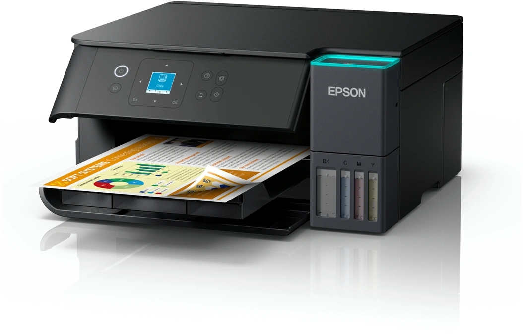МФУ струйный Epson EcoTank L4360 (C11CL41412) A4 Duplex WiFi черный — миниатюра 4