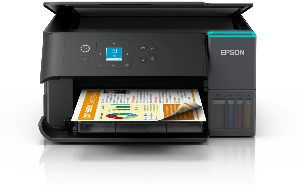МФУ струйный Epson EcoTank L4360 (C11CL41412) A4 Duplex WiFi черный — миниатюра 2