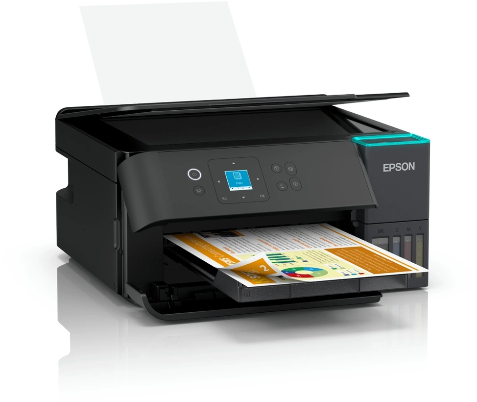 МФУ струйный Epson EcoTank L4360 (C11CL41412) A4 Duplex WiFi черный — миниатюра 3