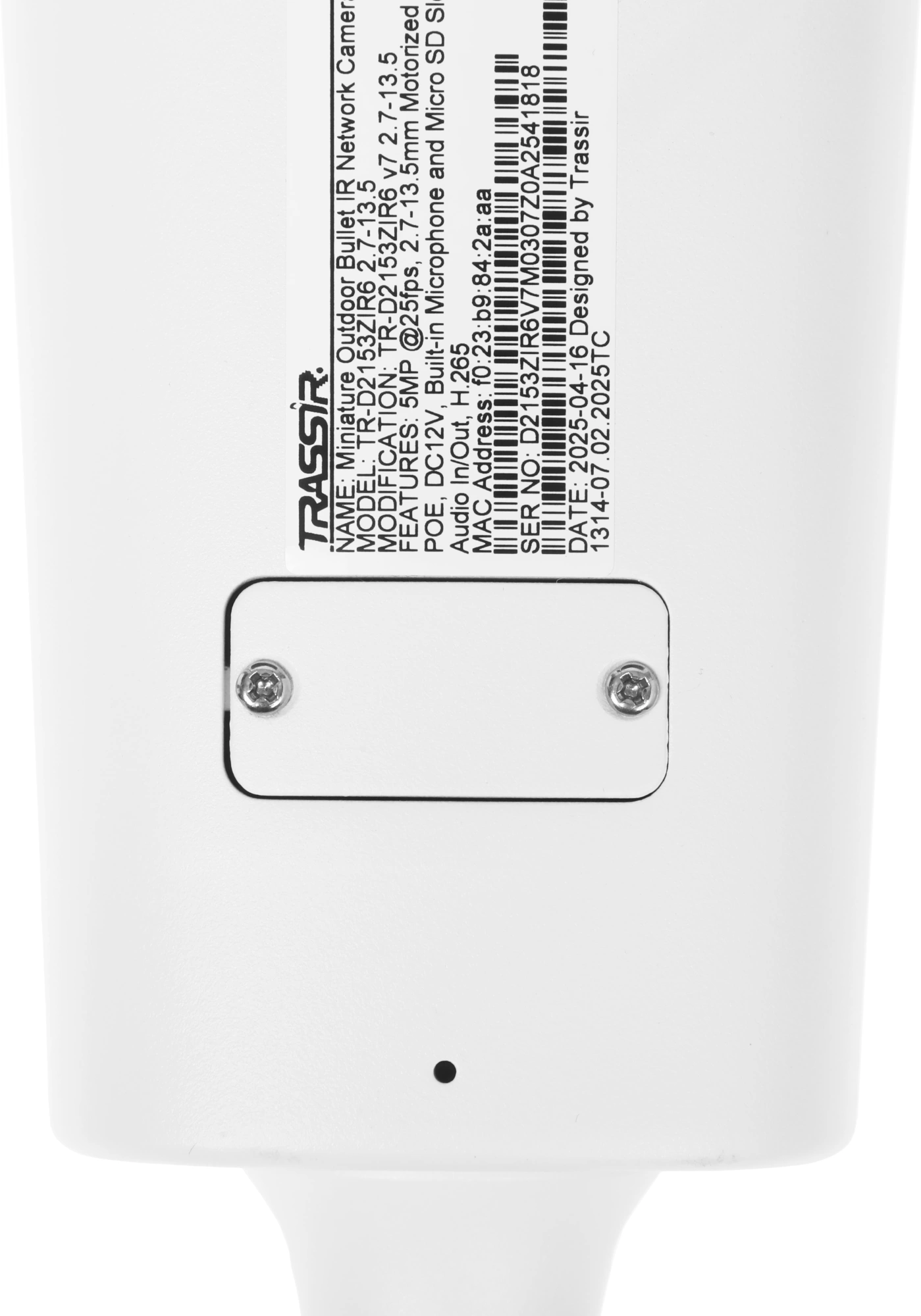 Камера видеонаблюдения IP Trassir TR-D2153ZIR6 v7 2.7-13.5мм цв. корп.:белый — миниатюра 11