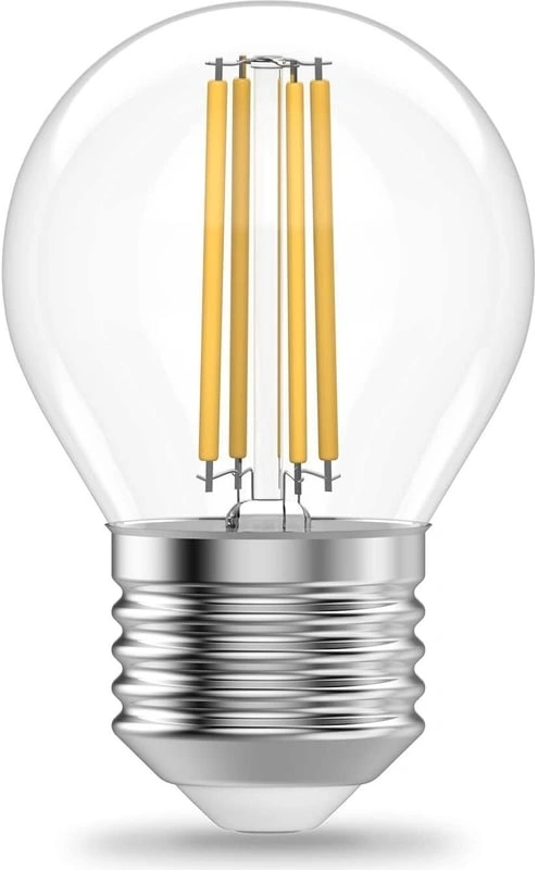 Лампа филам. Gauss Filament 8Вт цок.:E27 шар 220B св.свеч.бел.теп. (упак.:1шт) (52218) — миниатюра 2
