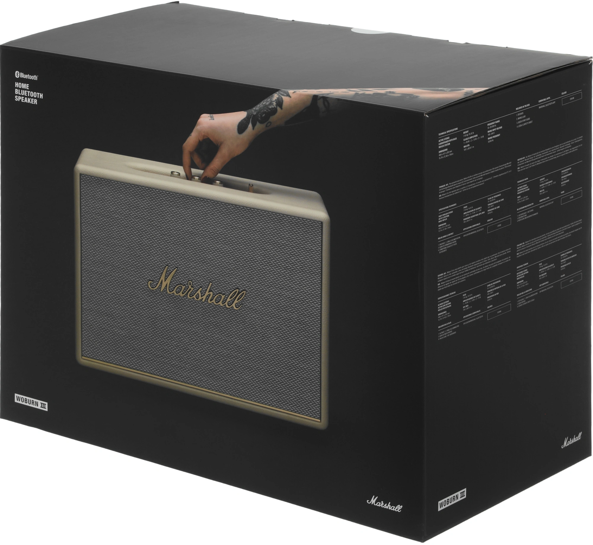 Колонка порт. Marshall Woburn III бежевый 150W 2.0 BT/3.5Jack 10м — миниатюра 3