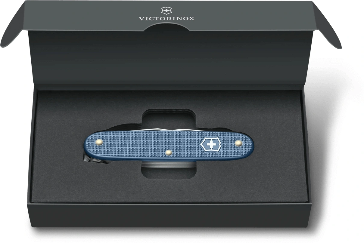 Нож перочинный Victorinox Pioneer X Alox LE26 (0.8231.L26) 93мм 9функц. синий подар.коробка — миниатюра 7