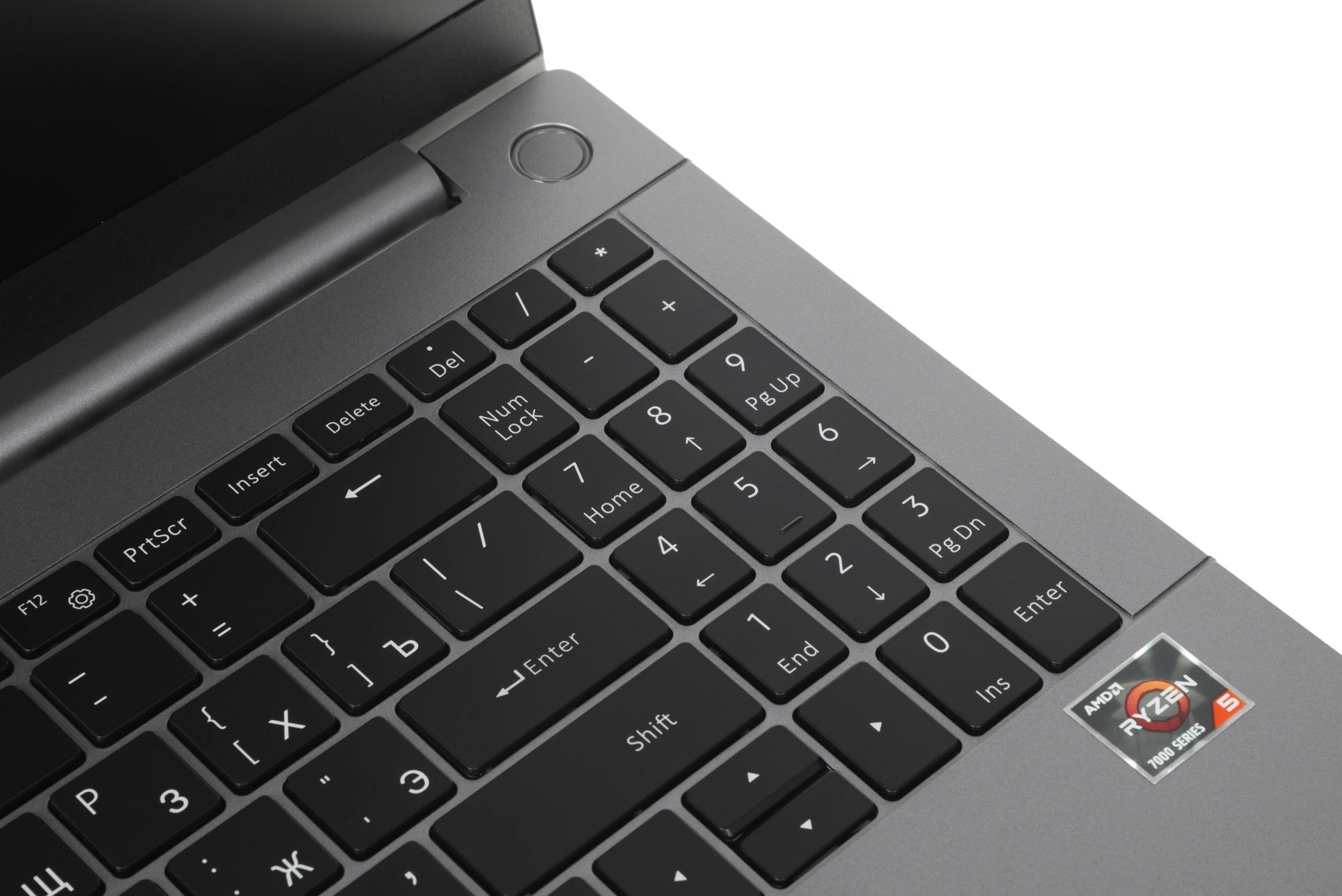 Ноутбук Hiper FACTUM W15D Ryzen 5 7430U 16Gb SSD256Gb AMD Radeon Graphics 15.6" IPS FHD (1920x1080) Windows 11 Pro grey WiFi BT Cam (FW15D-R5743R16N2W6WPG) — миниатюра 13