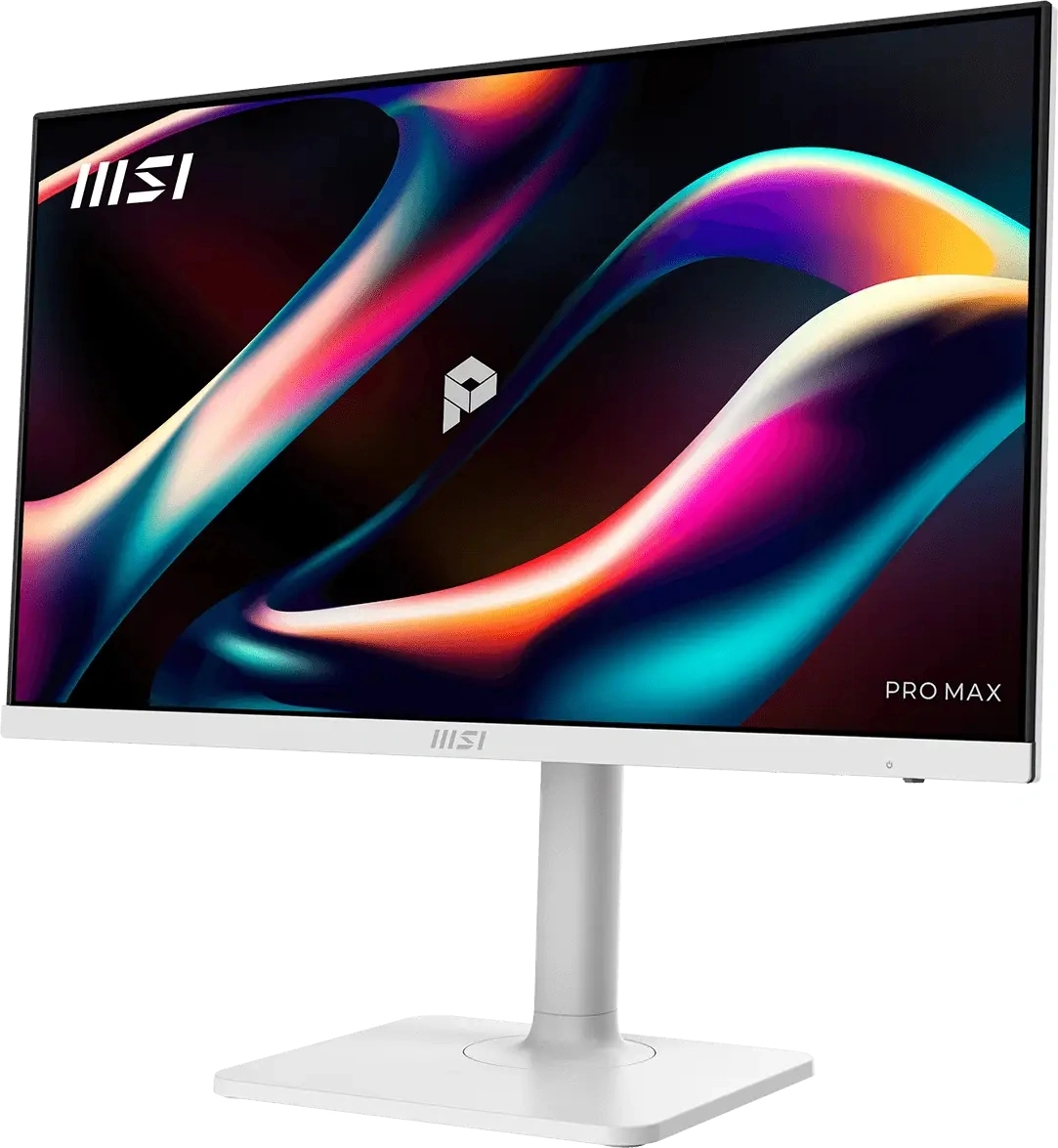 Монитор MSI 23.8" Pro Max MAX 241PHW E14 белый IPS LED 16:9 HDMI M/M матовая HAS Piv 1500:1 300cd 178гр/178гр 1920x1080 144Hz DP FHD USB 5.35кг — миниатюра 4