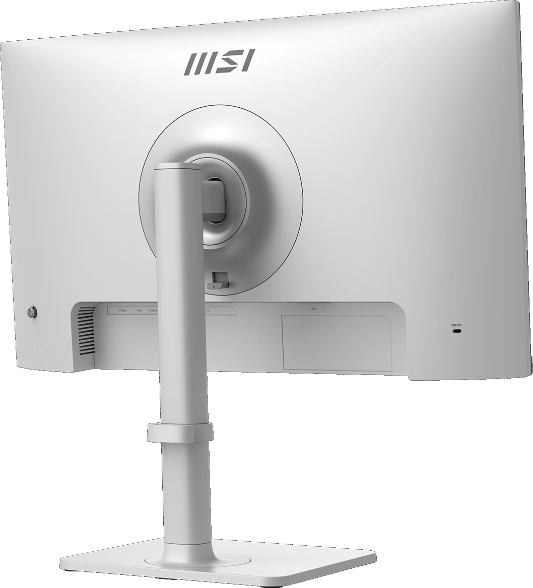 Монитор MSI 23.8" Pro Max MAX 241PHW E14 белый IPS LED 16:9 HDMI M/M матовая HAS Piv 1500:1 300cd 178гр/178гр 1920x1080 144Hz DP FHD USB 5.35кг — миниатюра 7