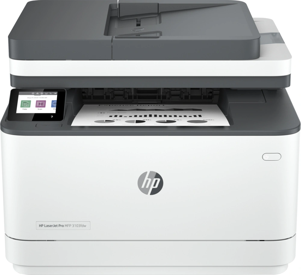 МФУ лазерный HP LaserJet Pro 3103fdw (3G632A) A4 Duplex Net WiFi белый — миниатюра 3