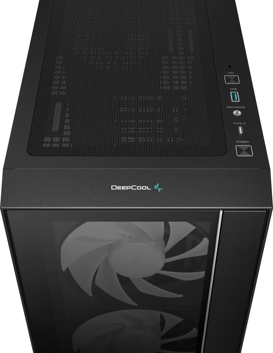 Корпус Deepcool Matrexx 55 V4 C черный без БП ATX 4x120mm 2x140mm 1xUSB3.0 audio bott PSU — миниатюра 7