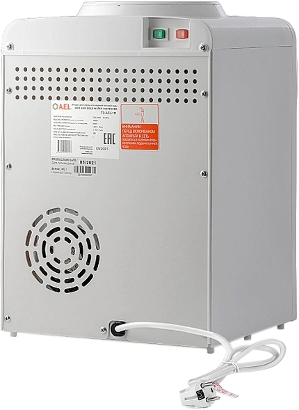 Кулер AEL TD-111 настольный электронный белый — миниатюра 4