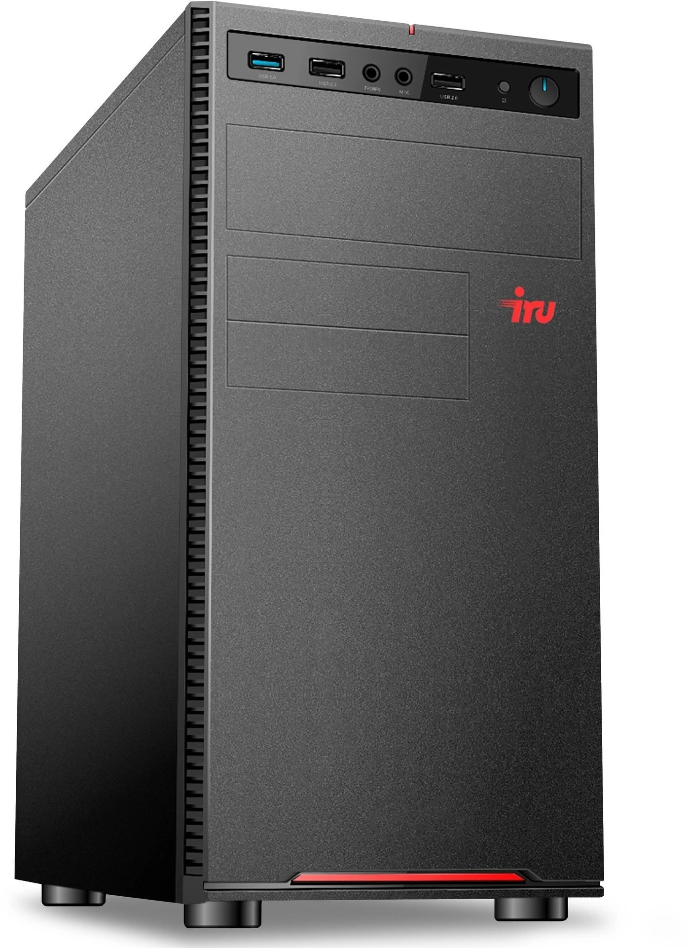 ПК IRU Planio 310H6SE MT i5 12400F (2.5) 16Gb SSD256Gb GT610 2Gb без ОС GbitEth 400W черный (RUS) (2169039) — фото 1