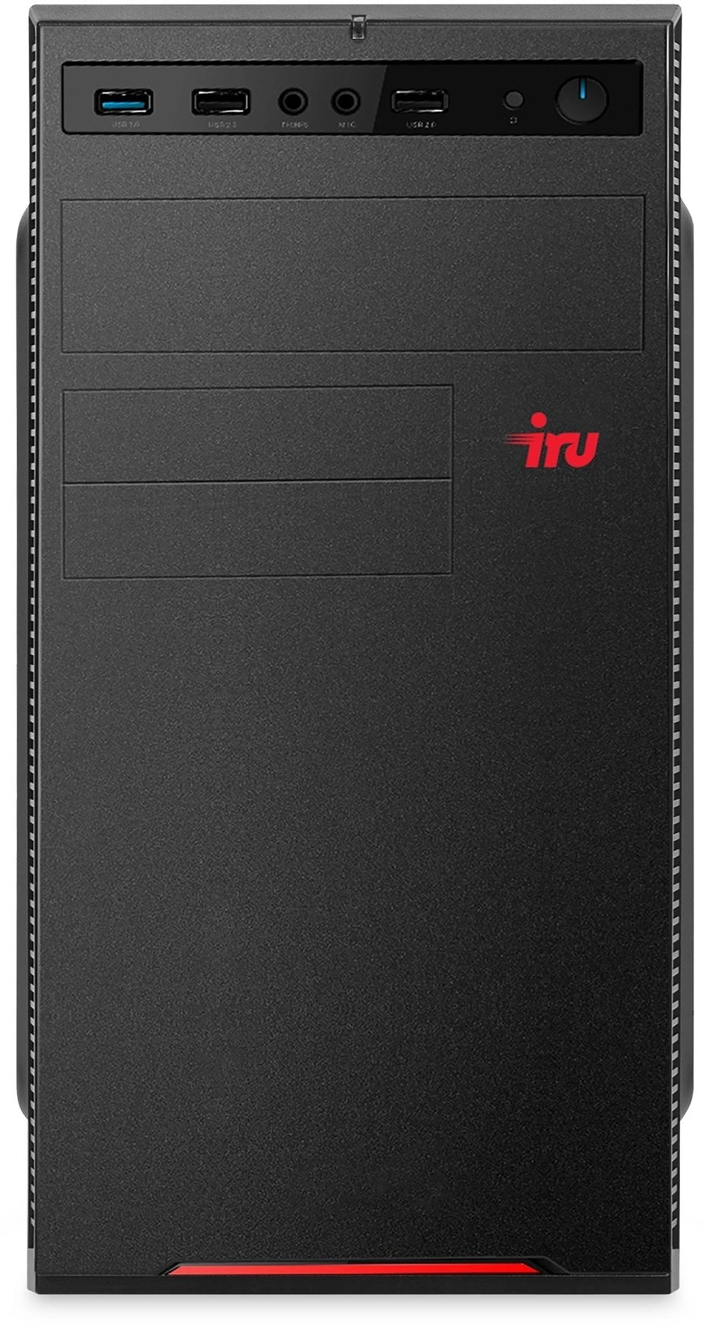 ПК IRU Planio 310H6SE MT i5 12400F (2.5) 16Gb SSD256Gb GT610 2Gb без ОС GbitEth 400W черный (RUS) (2169039) — миниатюра 2